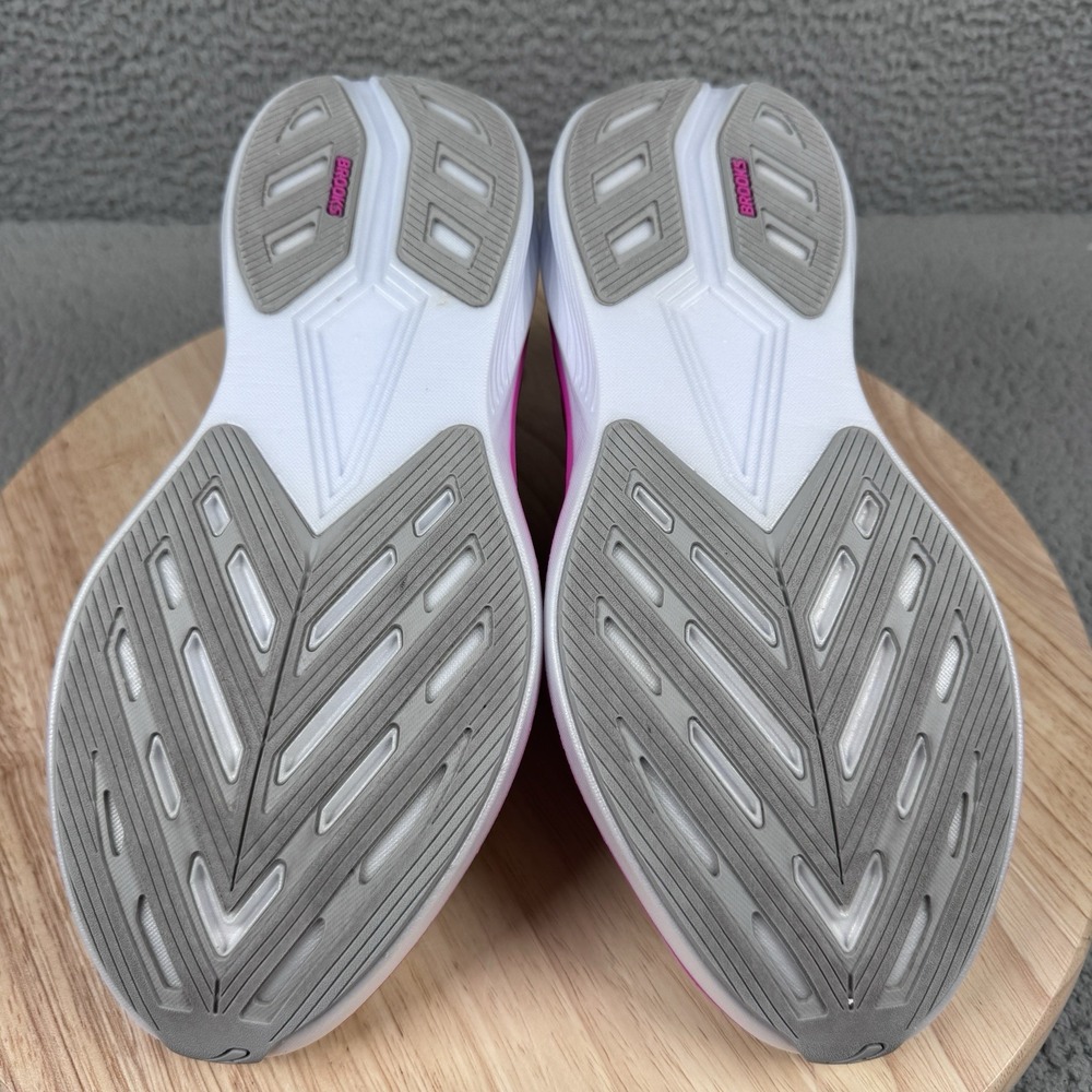 Brooks Hyperion 3 Womens Size 9 White Luminary Cyber Pink Road Running Shoes - Picture 7 of 12